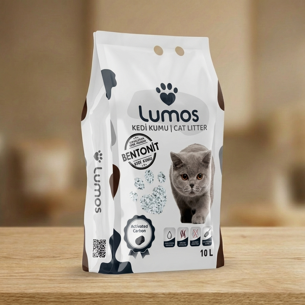 Lumos Aktif Karbonlu Kedi Kumu ile Evinizde Sıfır Koku